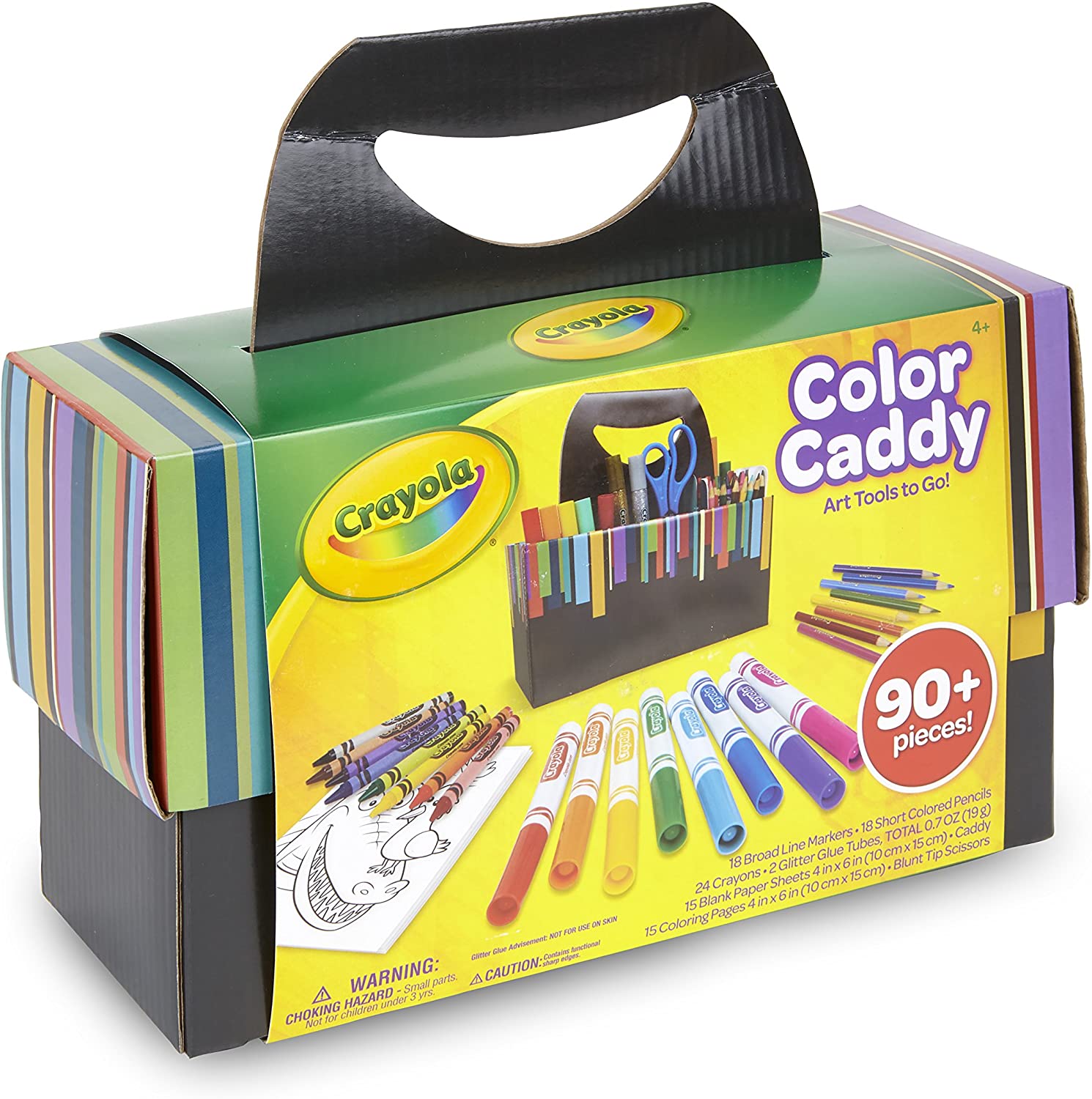 Crayola Color Caddy, Art Set Craft Supplies – Glyen's Products and  Accessories